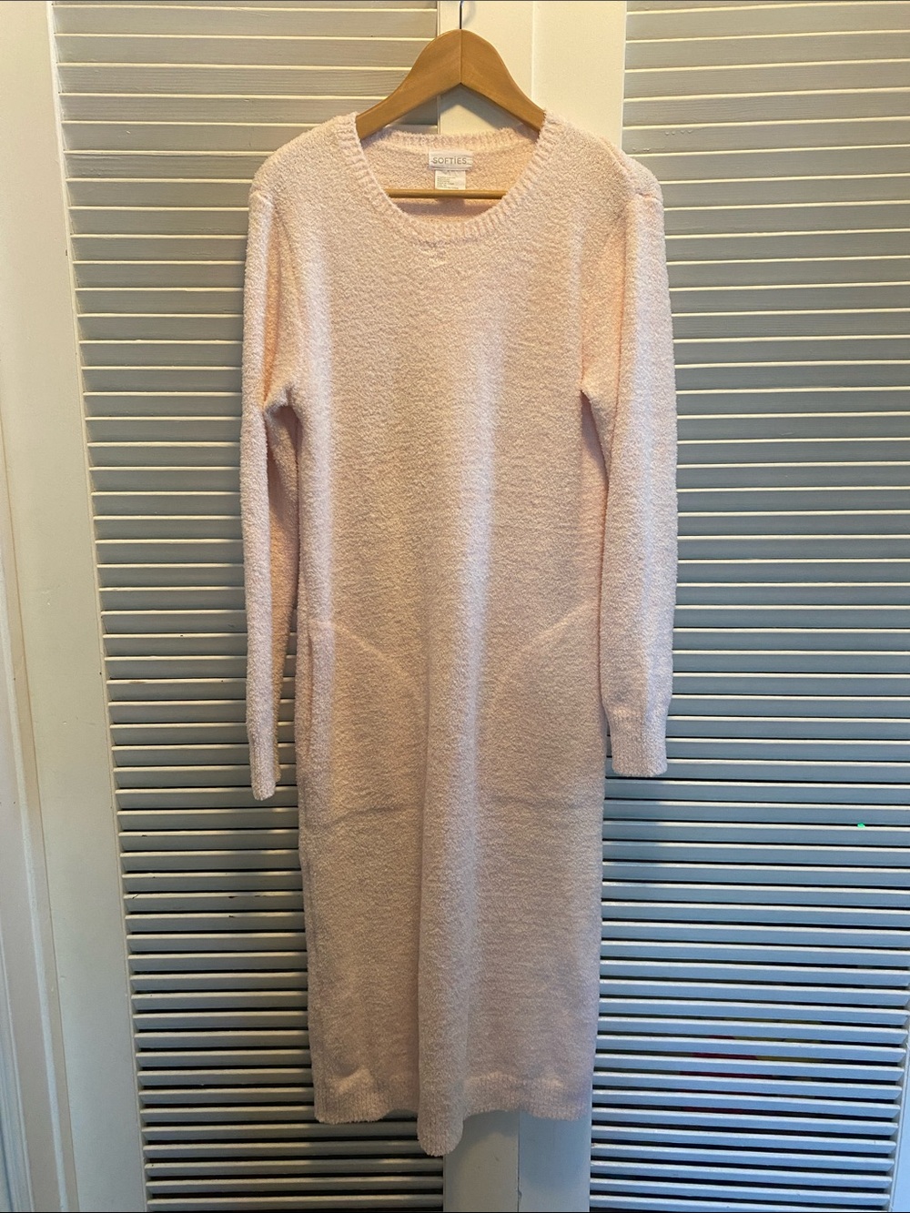 Softies Marshmallow Crew Neck Lounger- Light Pink